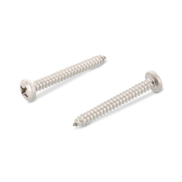 Linsenkopf-Blechschrauben mit Kreuzschlitz DIN 7981 A2 C 4,2X50 H (200 Stück)