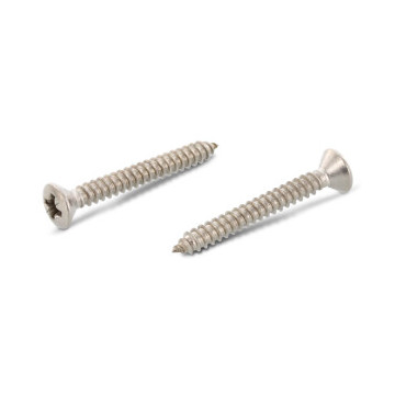 Linsensenk-Blechschrauben mit Kreuzschlitz DIN 7983 A2 C 2,2X9,5 Z (1000 Stück)