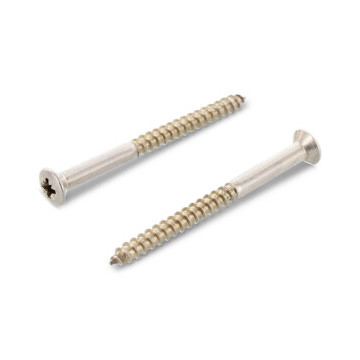 Linsensenk-Holzschrauben mit Kreuzschlitz DIN 7995 A2 4,0X40 Z (200 Stück)