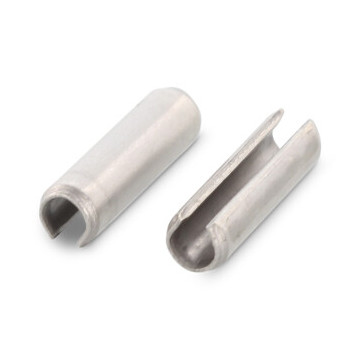 Spannstifte, geschlitzt, schwere Ausführung ISO 8752  1.4310  8X18 (500 Stück)