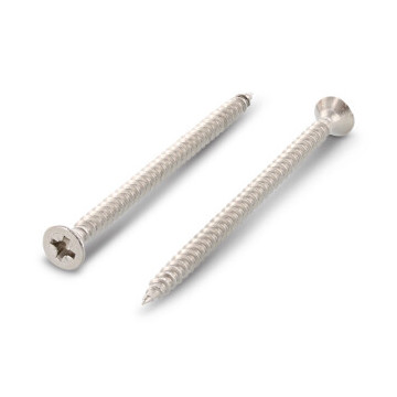 Senkkopf-Holzbauschrauben mit verstärktem Kopf Art. 9050 A2 3,5X35 Z (500 Stück)