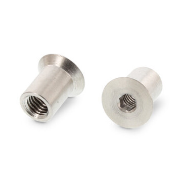 Hülsenmuttern mit Senkkopf und Innensechskant Art. 9062 A4 M12X20 (50 Stück)