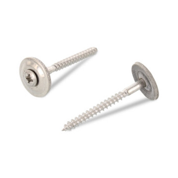 Spenglerschrauben 2tlg. mit Dichtscheibe 20 mm Art. 9068 A2 4,5X100 Z (100 Stück)