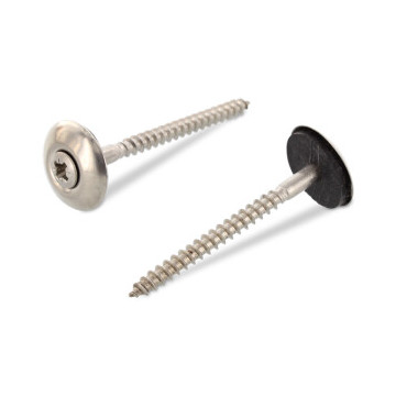 Spenglerschrauben 3tlg. mit Dichtscheibe 20 mm Art. 9068 A2 4,5X80 Z (200 Stück)