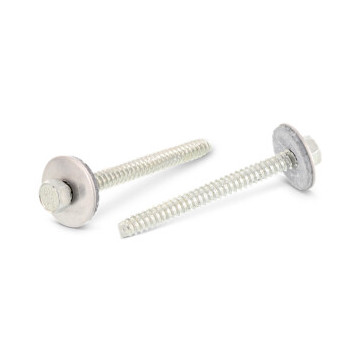 Fassadenbauschrauben mit Zapfen Dichtscheibe 22 mm Art. 9098 A2 BZ 8,0X38 (100 Stück)