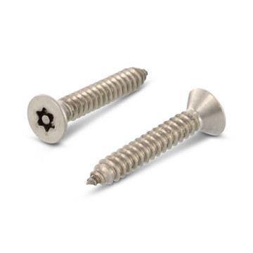 Senkkopf-Sicherheitsschrauben mit ISR + Pin Art. 9122 A2 C 4,2X13 TX-PIN 20 (100 Stück)