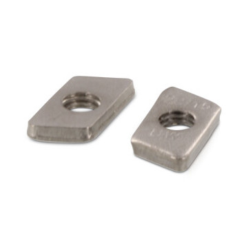 Gewindeplatten Typ 28/15 Art. 9297 A2 M8 (200 Stück)