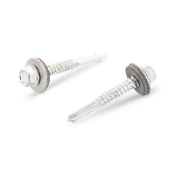 6-kt. Bi-Metall Bohrschrauben, Bohrleistung 12 mm Art. 9504 A2/CV 5,5X158 DS 16 mm (200 Stück)