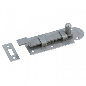 Schieber mit Biegung 100 mm Edelstahl