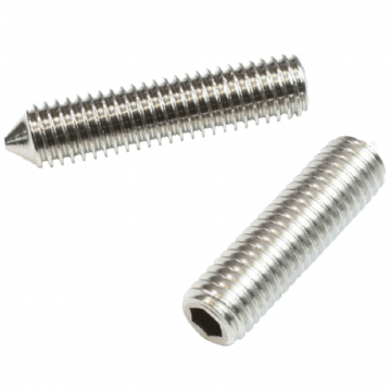 Gewindestift mit Innensechskant, Kegelspitze, M8 x 50 mm, A2-70, QS-288