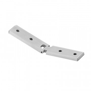 Eckverbinder, variabel, vertikal, Modell 6798, Aluminium roh