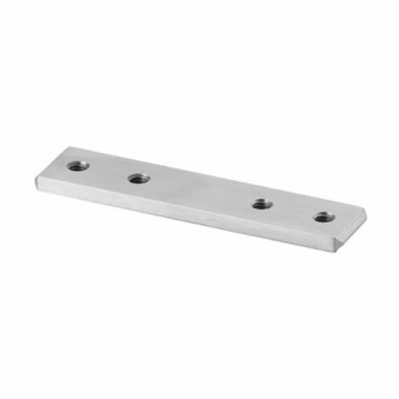 Verbinder für U-Profil-Rohre, Modell 6795, Aluminium roh