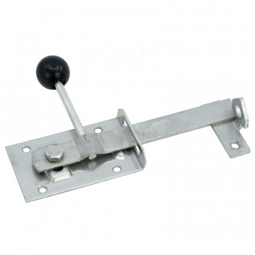 Gartentor Schließung 100 x 60 mm Edelstahl