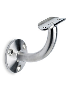 Handlaufst&uuml;tze Olivia 50,8 mm (2") Edelstahl Design Material Zamak