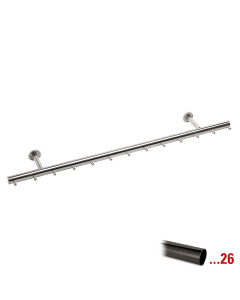 Garderobe Fabienne Schwarz Design 1000 mm