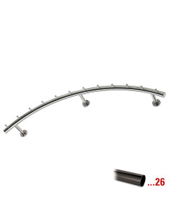 Garderobe Sharmilah Schwarz Design 1000 mm