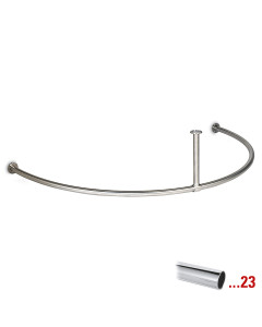 Garderobe Godiva Chrom Design Material Zamak