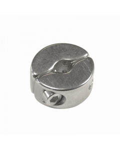 Klemmring 2-tlg. mit 2 Schrauben 4 mm M3 15 x 10 mm Edelstahl-316 (A4)