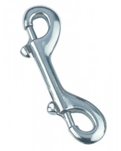 Doppelkarabiner 90 mm Edelstahl-316 (A4)
