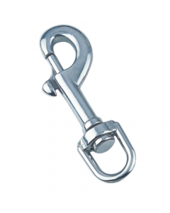Wirbelkarabiner 80 mm Edelstahl-316 (A4)