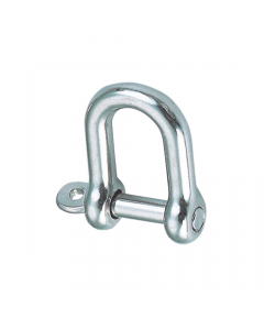 Rundsch&auml;kel mit unverl. Bolzen 5 mm Edelstahl-316 (A4)