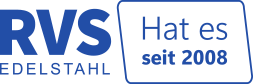 Logo RVS Edelstahl - Der größte Webshop für Produkte Edelstahl